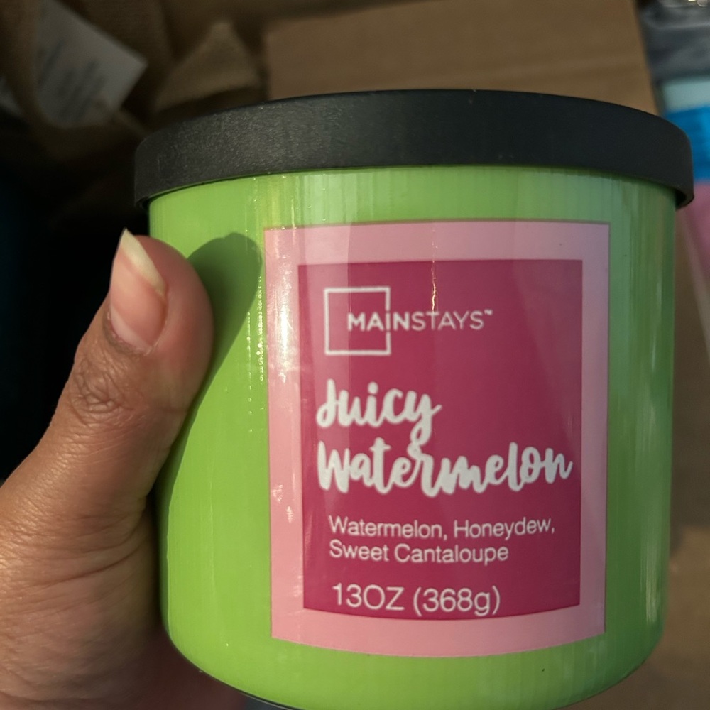 Mainstay Watermelon Candle! Smells sooo goods!